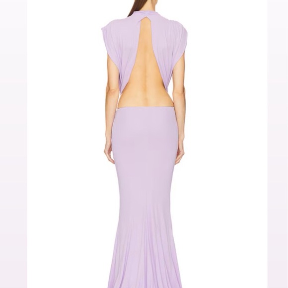 Helsa Constantina Dress In Amethyst - Picture 3 of 6